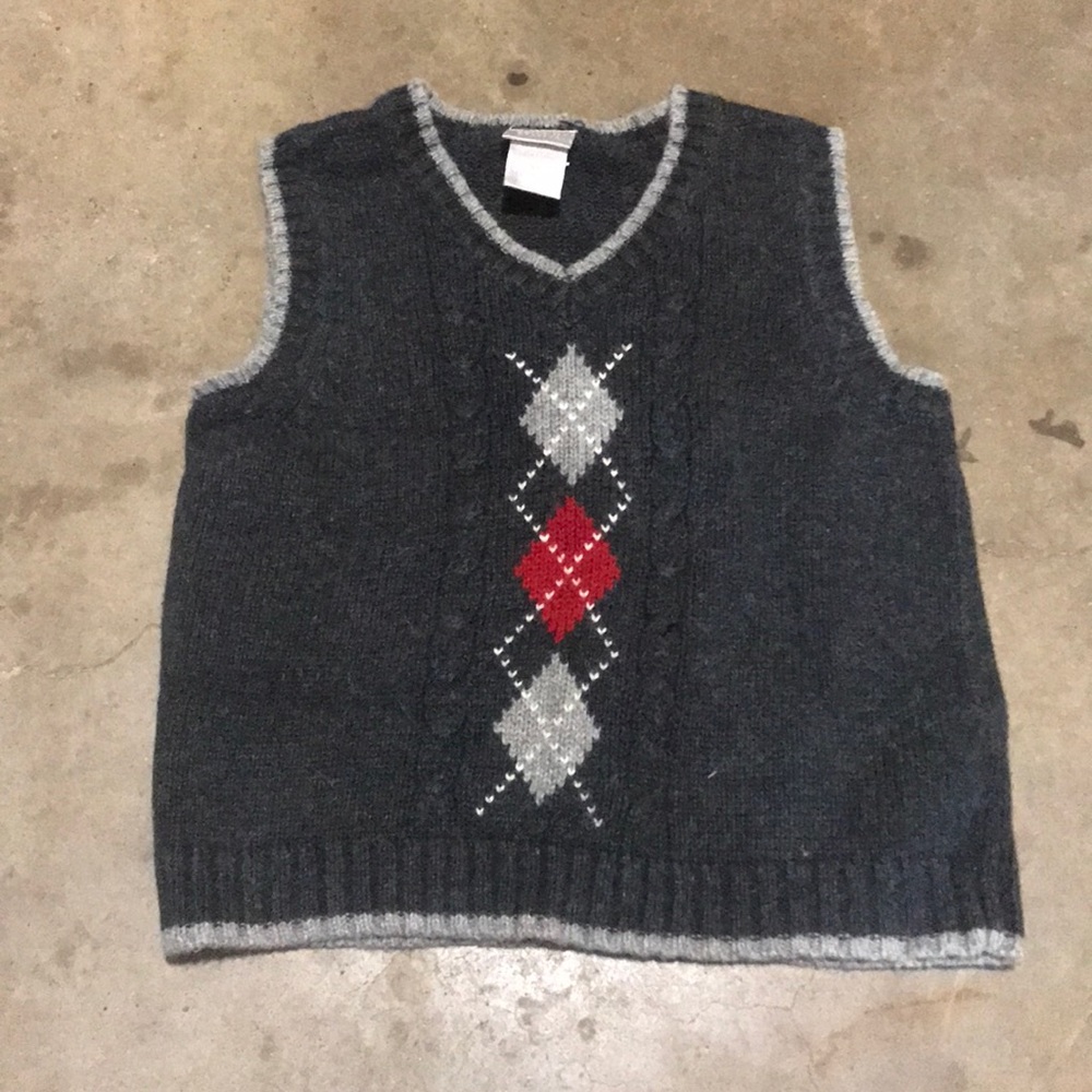 Argyle sweater vest